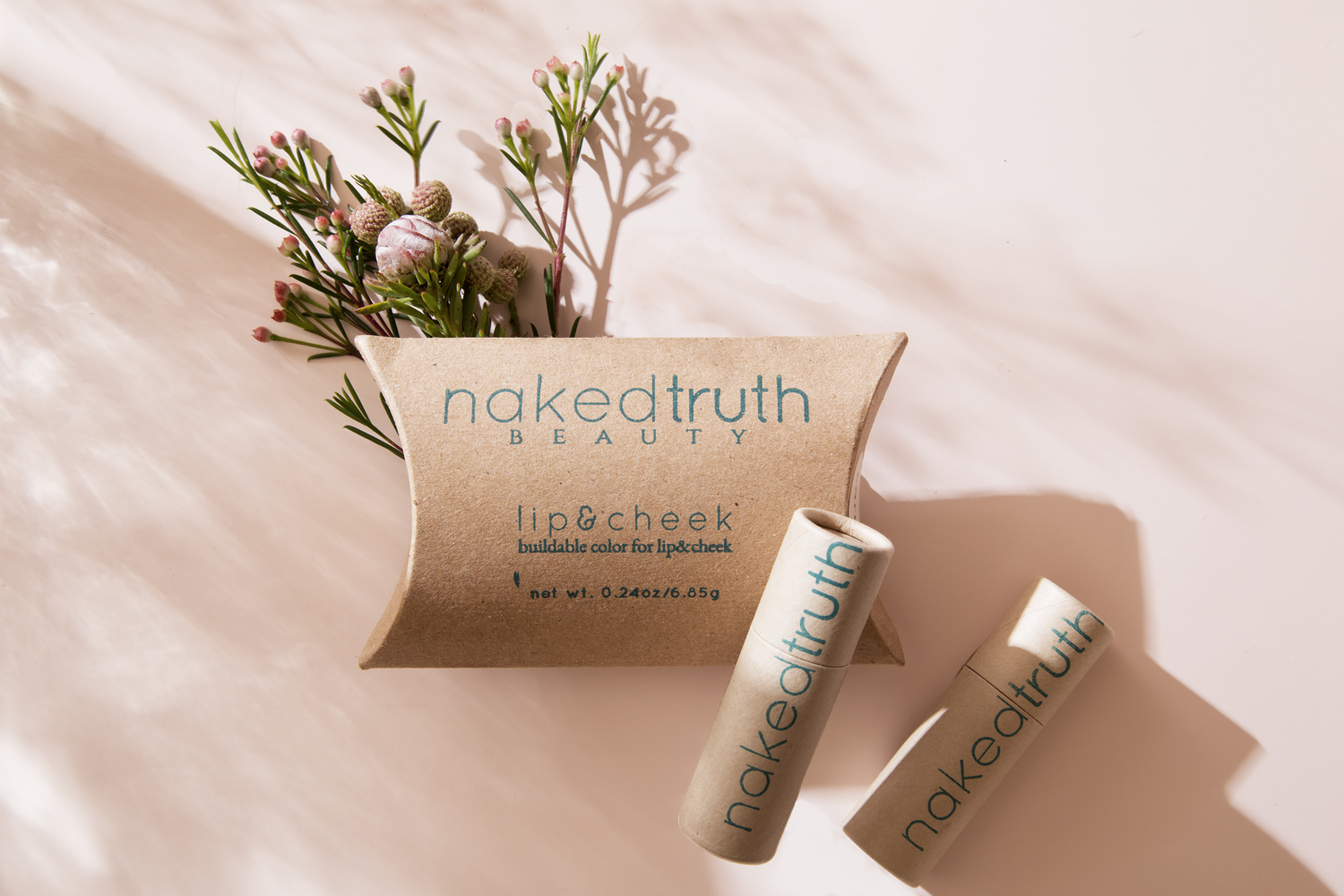 Clean beauty with biodegradable packaging