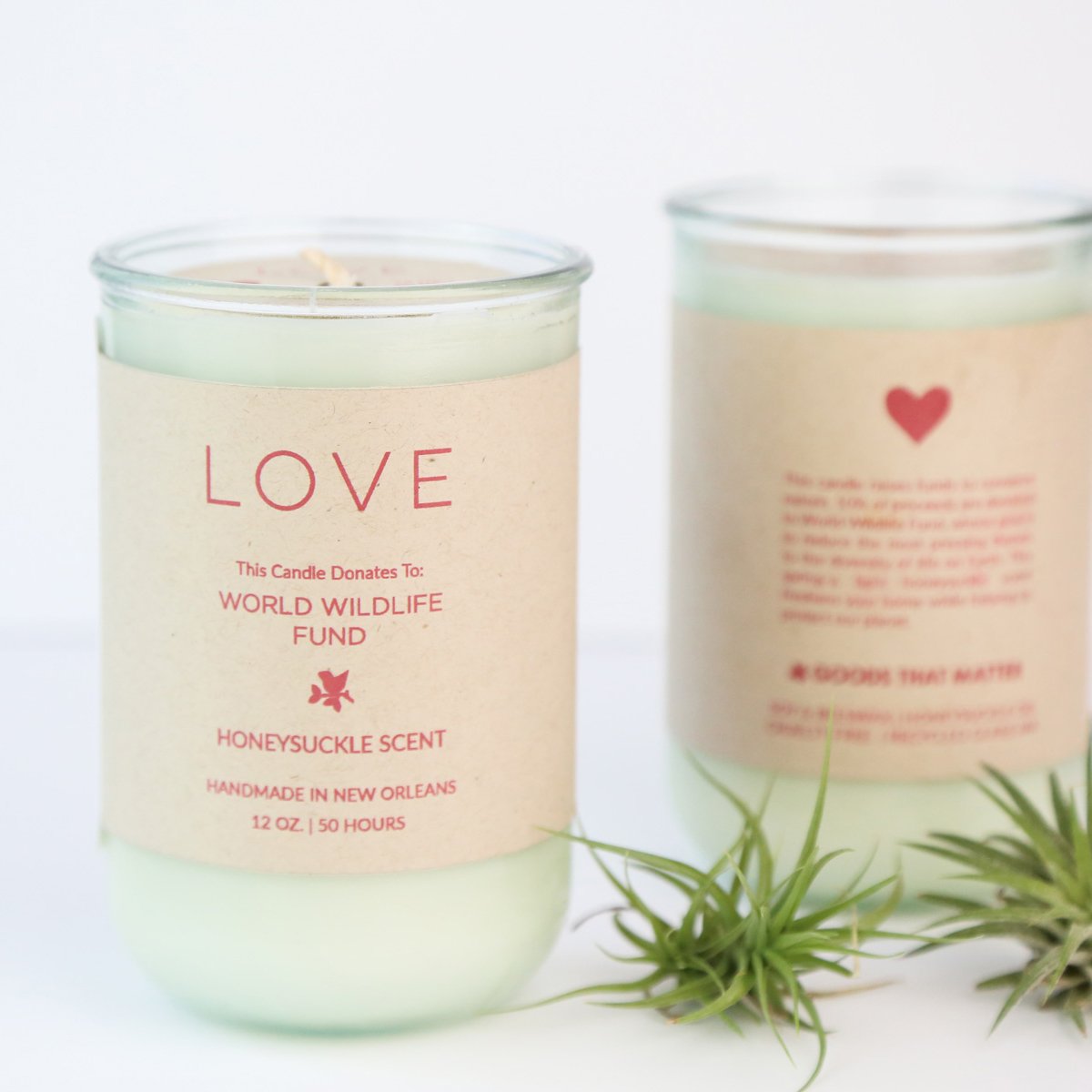 Goods that Matter candle, sustainable and ethical gift guide