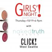 Girls Night at Click! Design That Fits in West Seattle