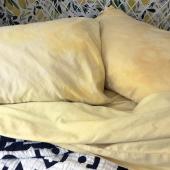 How to give old textiles new life with easy DIY turmeric dye